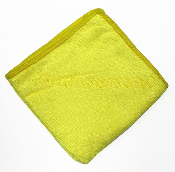 Mikrofasertuch mit Logo Reinigungstuch Lappen Pflegetuch Putztuch 25 x 25 cm