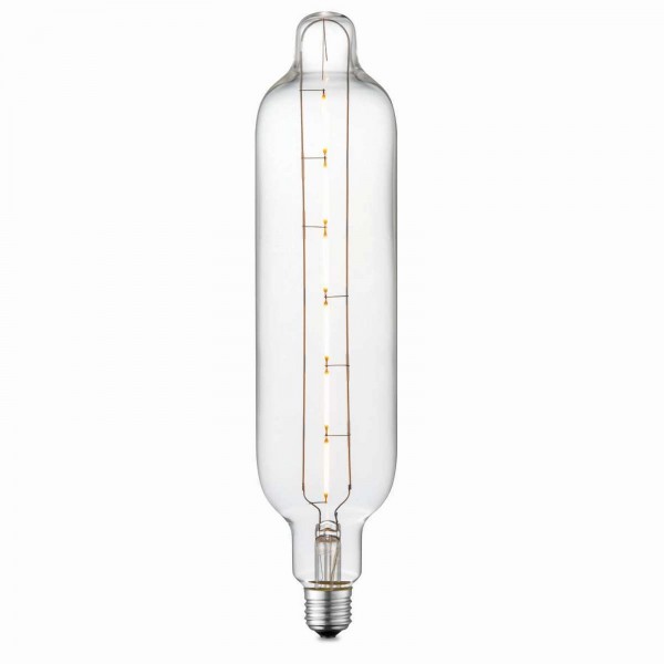 LED-Leuchtmittel Glühbirne retro stabförmig Glas klar 11498