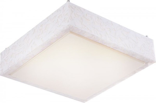 Deckenleuchte LED Wohnzimmer Deckenlampe Küche Flur eckig weiß Dekor 41678