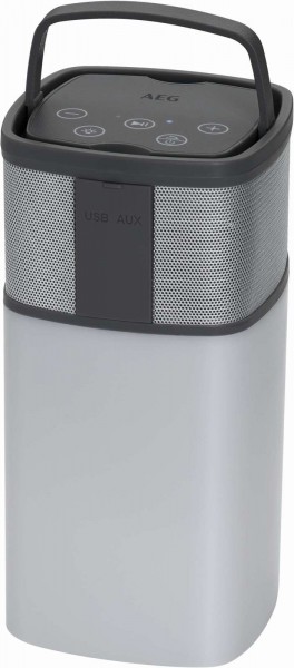 AEG Bluetooth-Lautsprecher Soundsystem Powerbank BSS 4841 weiß