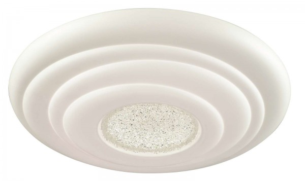 ESTO Deckenleuchte LED Wohnzimmer Küche Bad Deckenlampe weiß rund 48 cm 746052