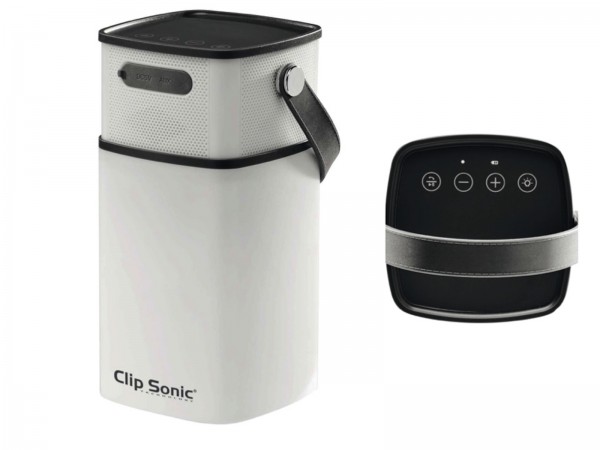 ClipSonic kabelloser Lautsprecher Bluetooth Laterne Mikrofon TES147
